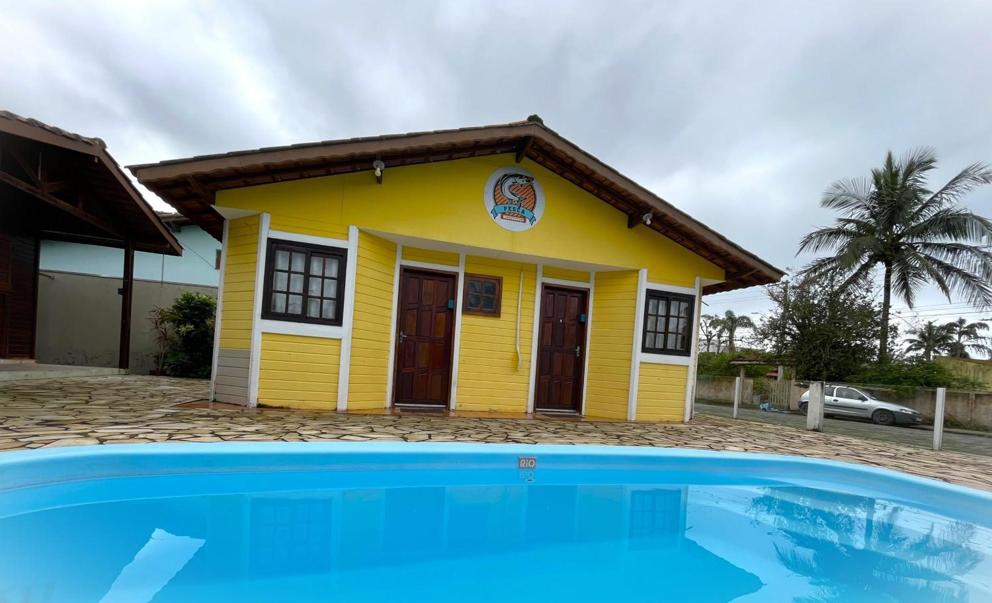Chalé Master Caraguatatuba cond Alto Padrão Massaguaçu Esterno foto